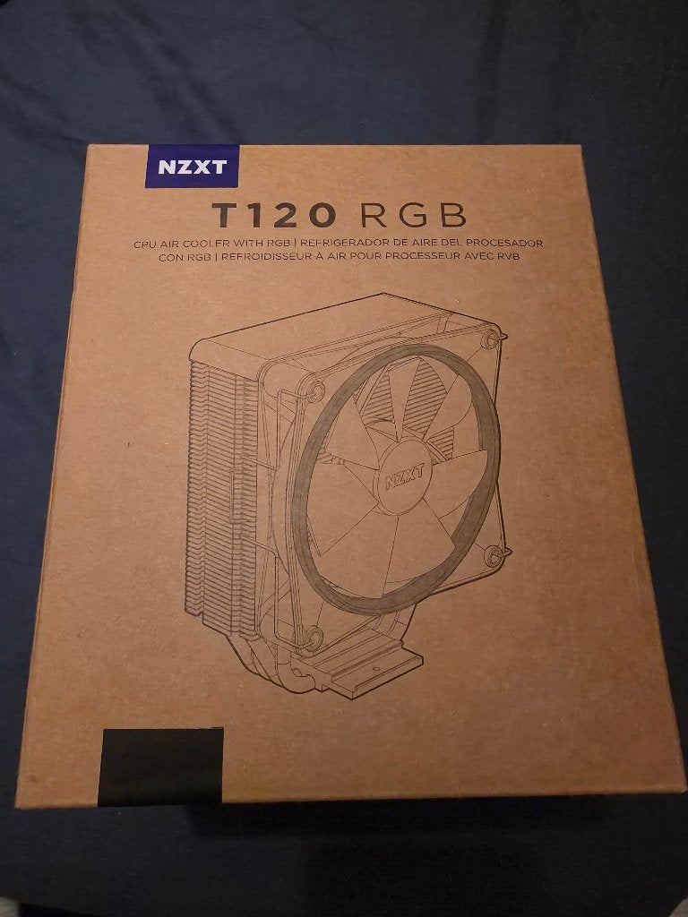 NZXT T120 RGB CPU Luchtkoeler - Nieuw in doos, Ophalen of Verzenden, Nieuw, Luchtkoeling