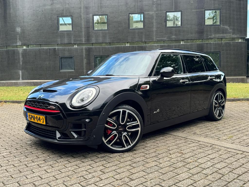 Mini Clubman 2.0 John Cooper Works 2017 Zwart Full Option, Auto's, Mini, Automaat, 1998 cc, 15 km/l, 4 cilinders