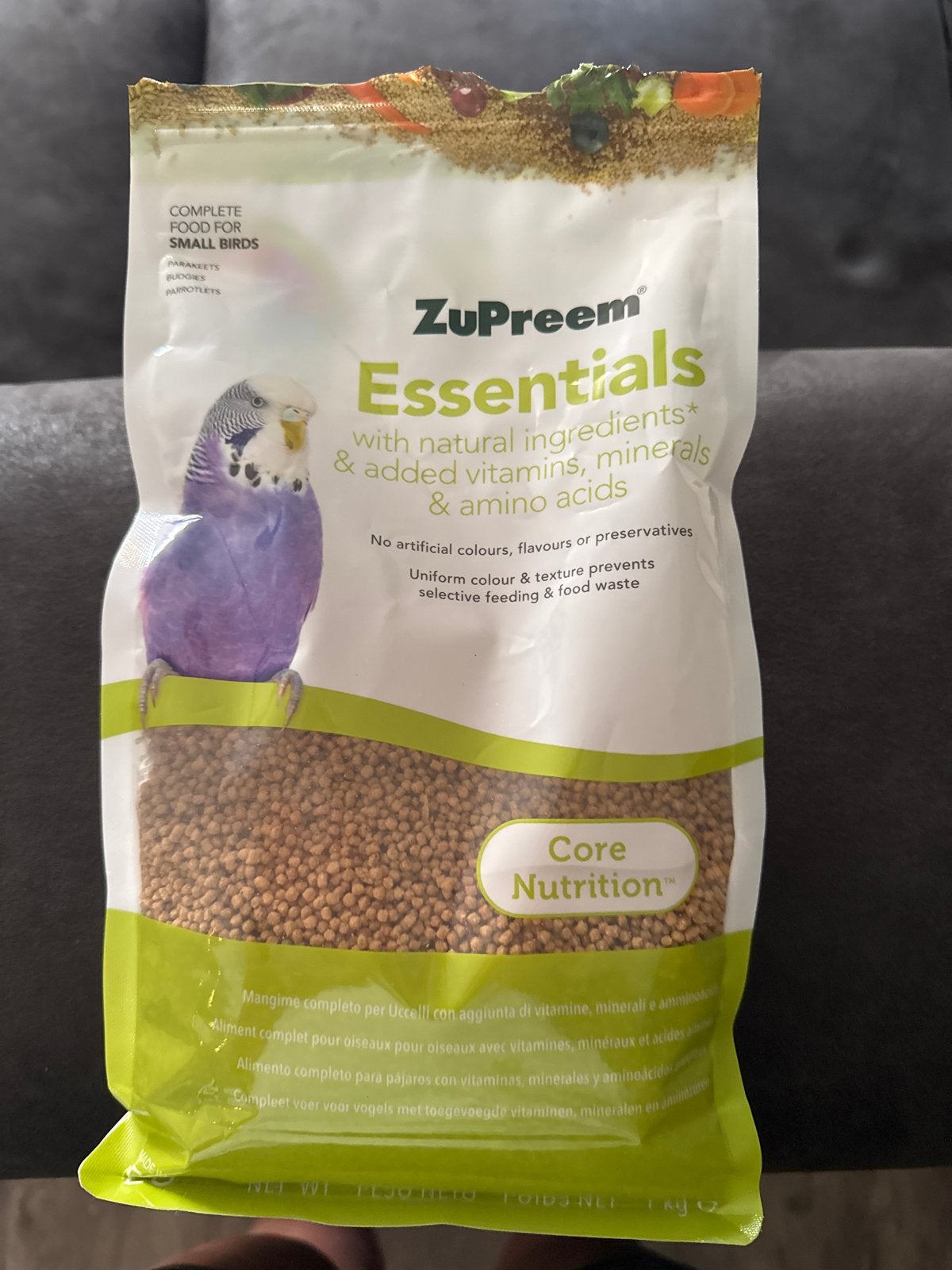 Zupreem essentials - parkieten voer, Ophalen of Verzenden, Vogel