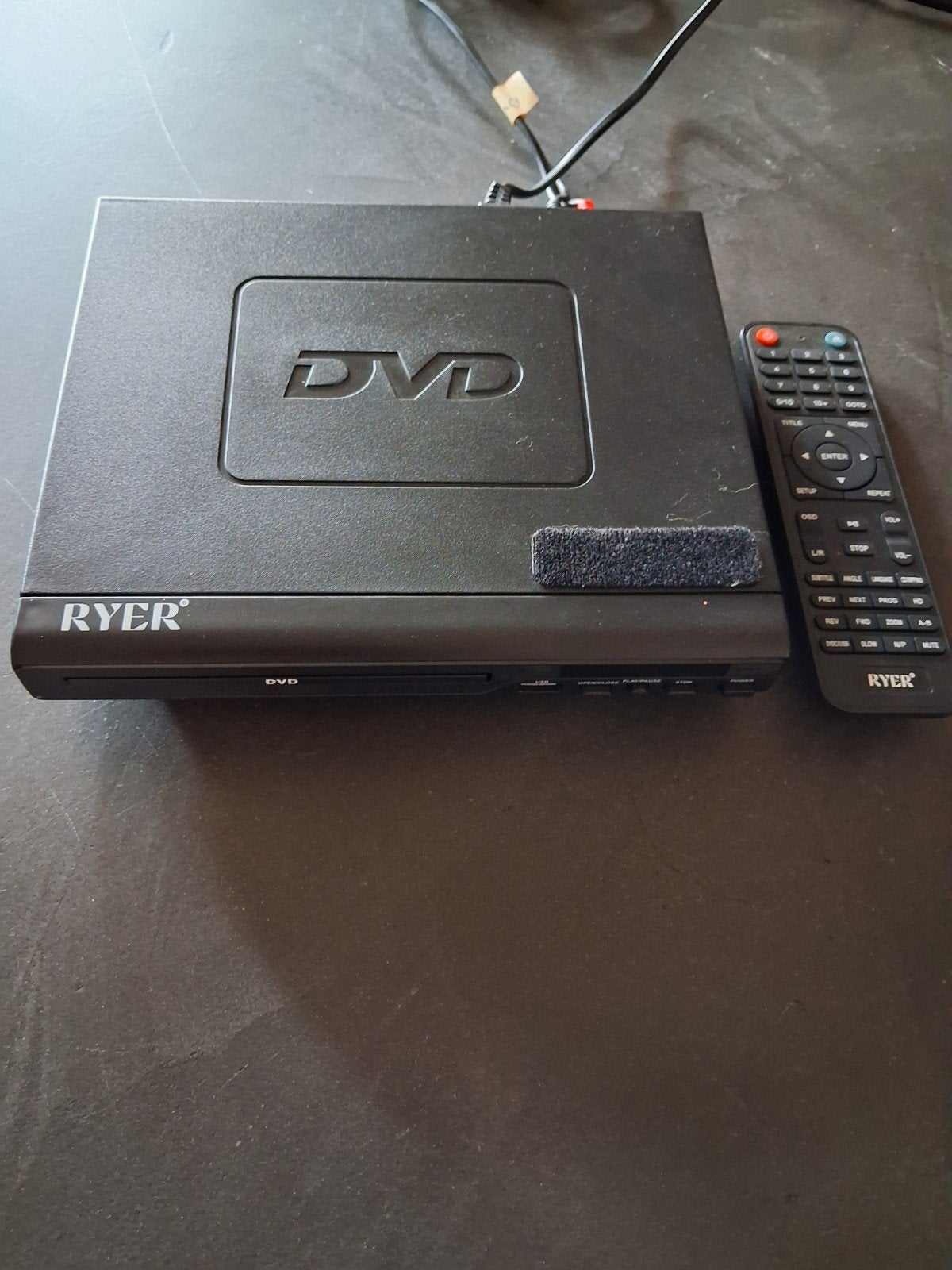 RYER DVD-speler met afstandsbediening, Ophalen, Gebruikt, Dvd-speler, Overige merken