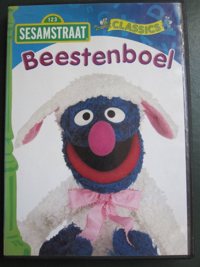 Sesamstraat - Beestenboel, Alle leeftijden, Tv-serie, Zo goed als nieuw, Educatief