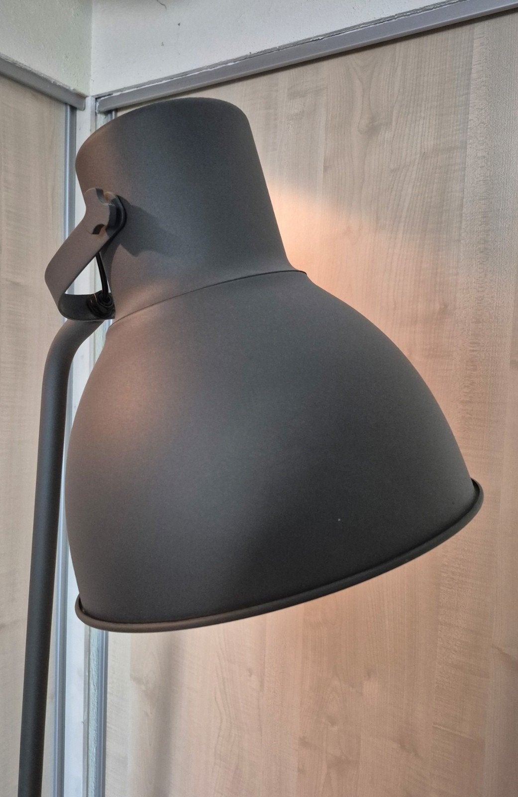 IKEA Hektar vloerlamp met dimmer, 180 cm hoog, Ophalen, Gebruikt, Metaal, 150 tot 200 cm