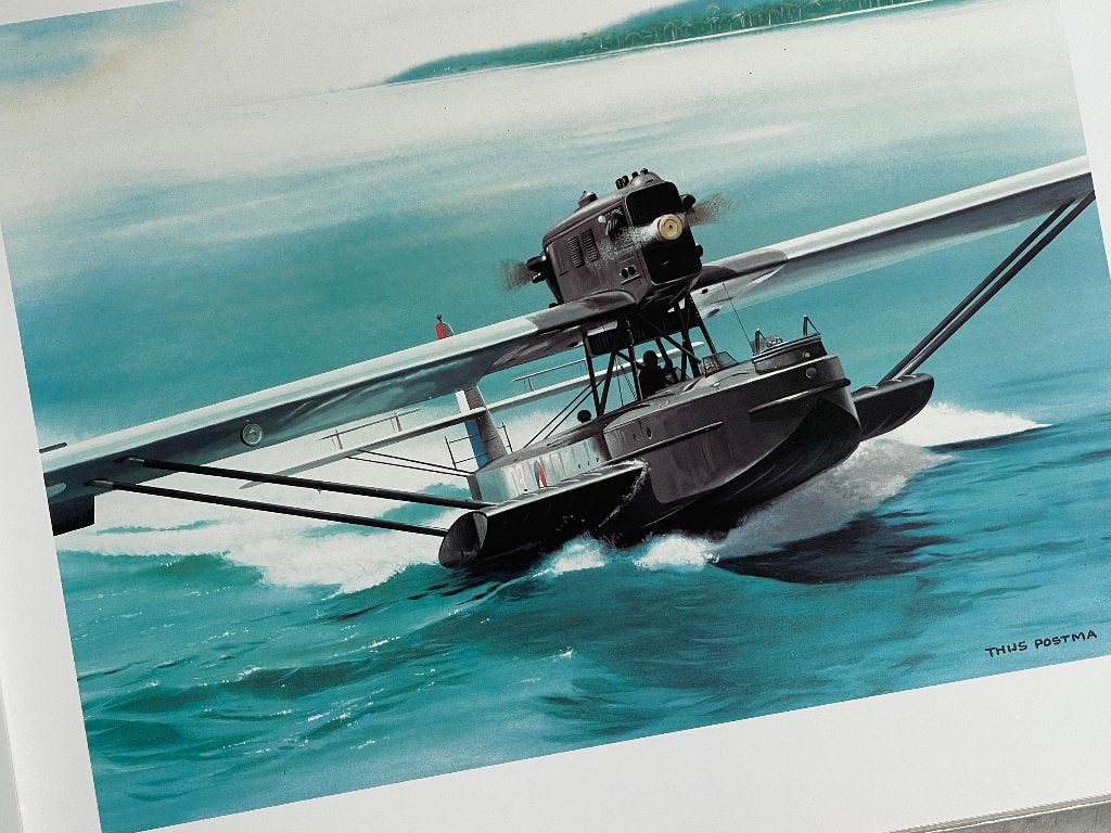 De Luchtvaartgouaches van Thijs Postma (1988), Verzamelen, Luchtvaart en Vliegtuigspotten, Ophalen of Verzenden, Zo goed als nieuw
