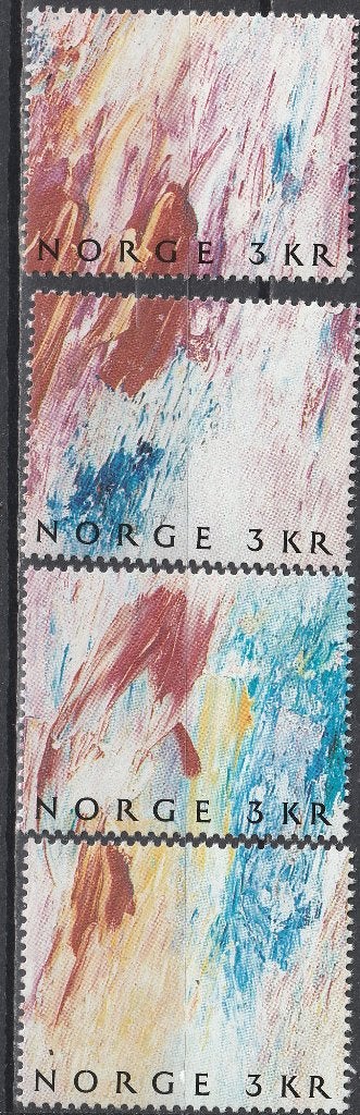 Noorwegen Michel nr. 1023-1026 Postfris, Postzegels en Munten, Postzegels | Europa | Scandinavië, Verzenden, Noorwegen, Postfris