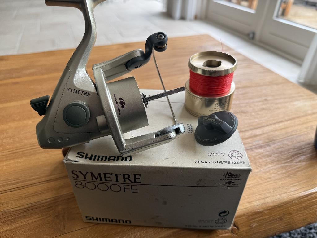 Shimano molen 8000FE, Ophalen of Verzenden, Zo goed als nieuw, Molen