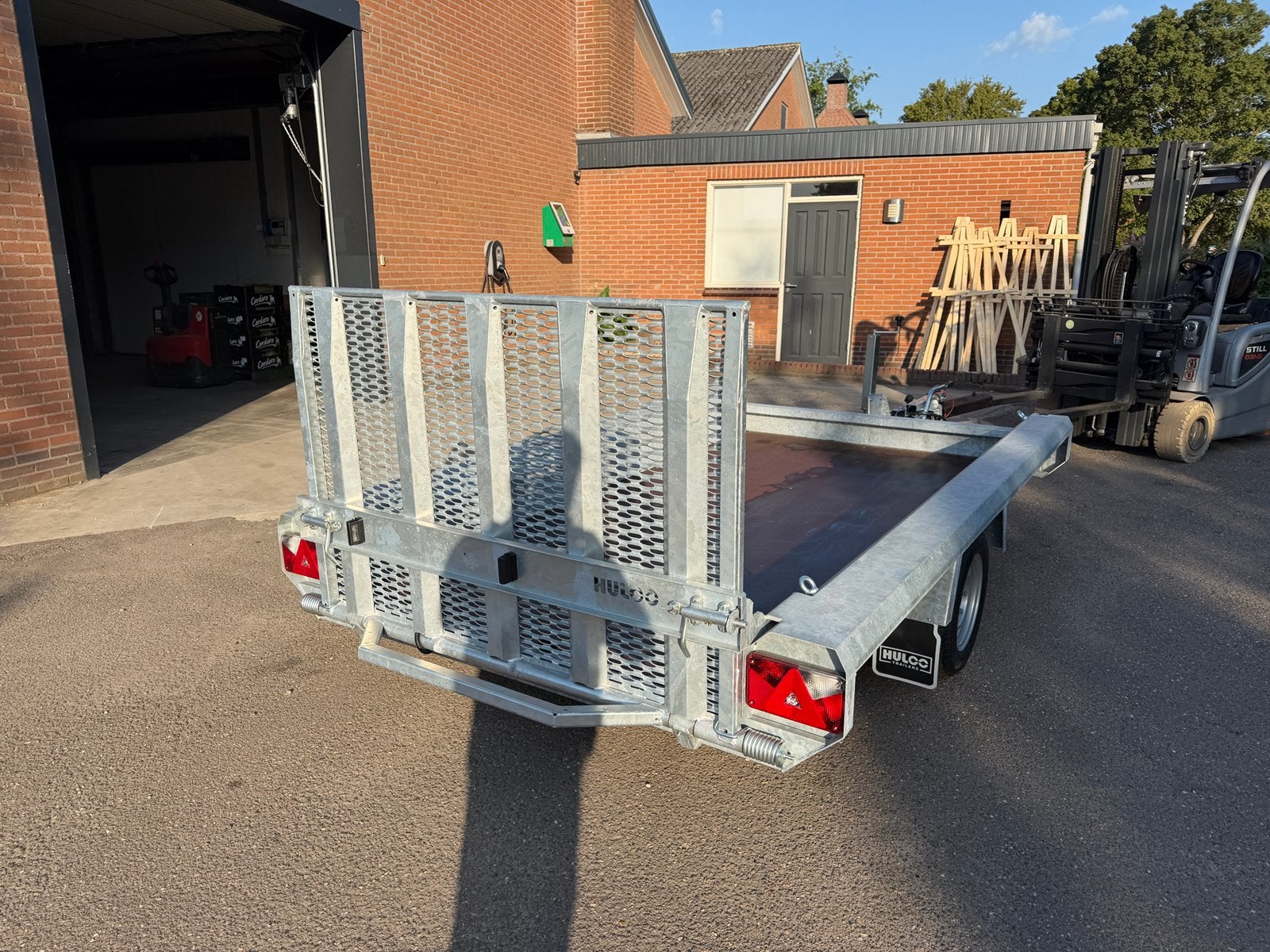 Nieuwe Hulco Terrax-1 Basic Machinetransporter, Ophalen, Nieuw