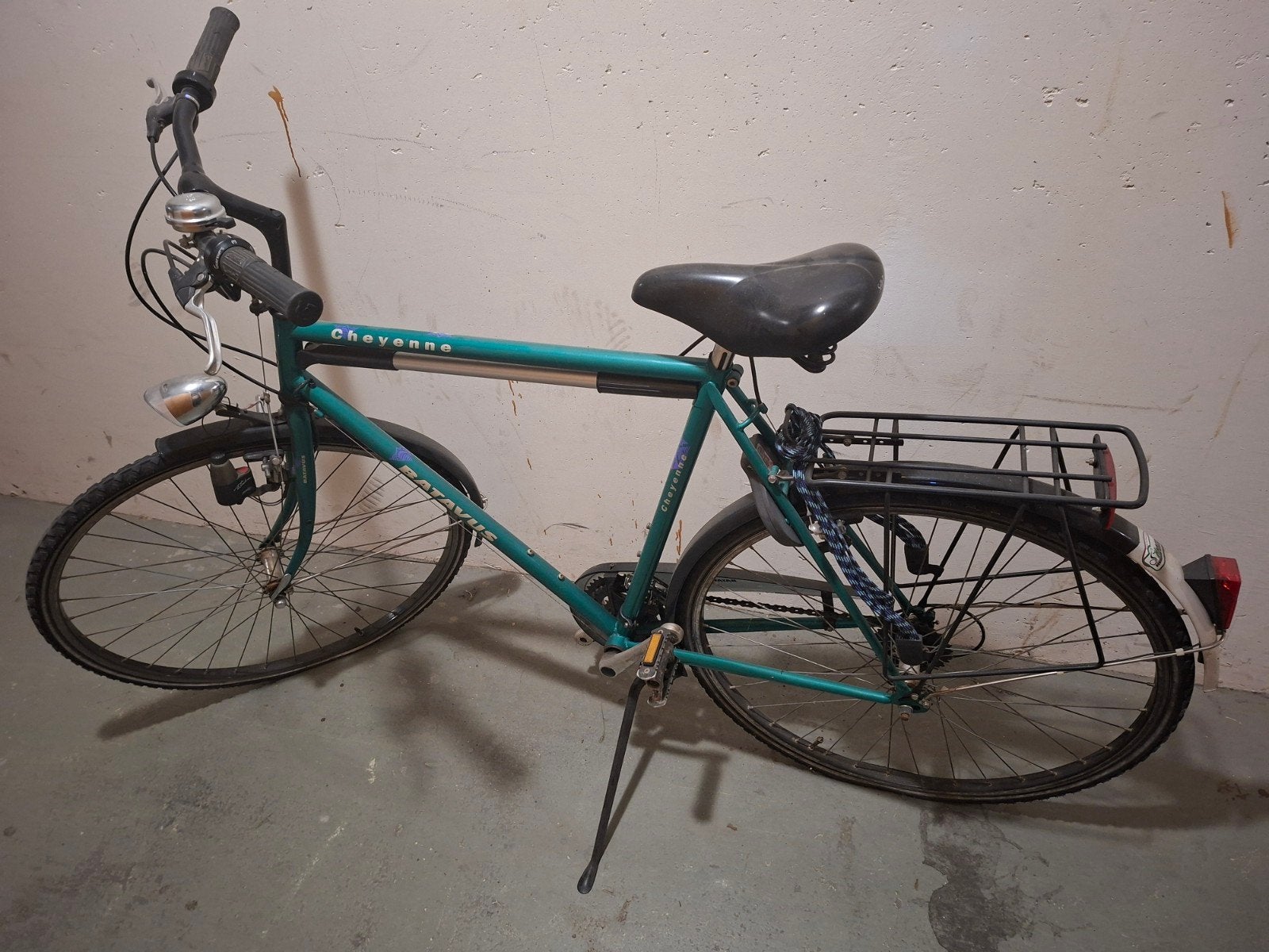 Batavus Cheyenne fiets met Franse ventielen, Ophalen, Gebruikt, Velgrem, Versnellingen