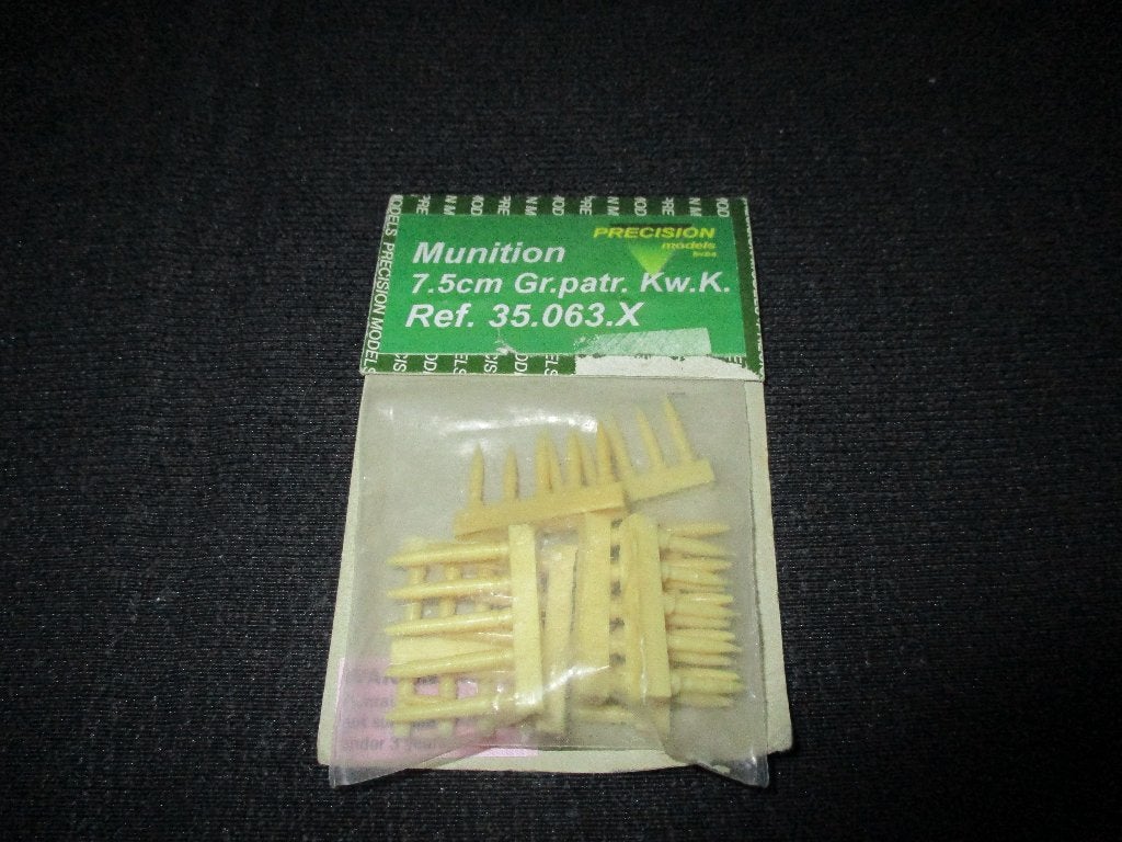 D-202,PRECISION MODELS 1-35,NO,35063X,MUNITION 7,5CM GR,PATR, Ophalen of Verzenden, Nieuw, 1:35 tot 1:50