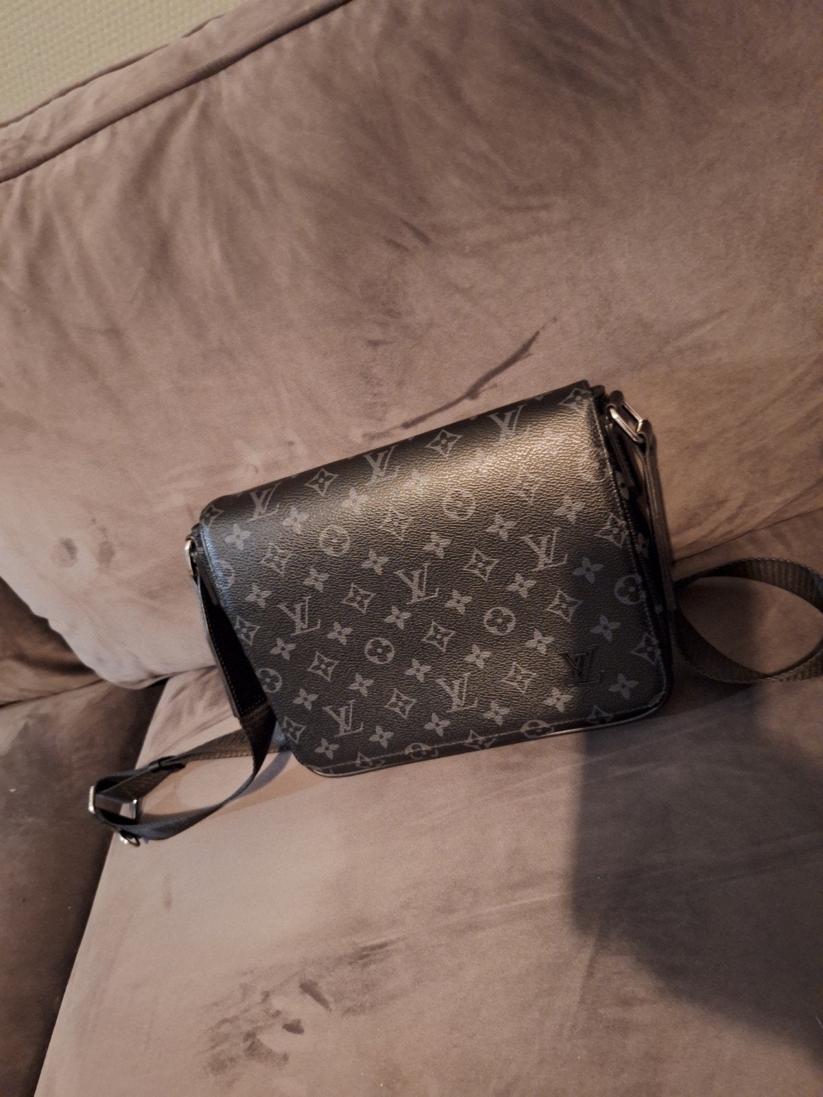 Louis Vuitton Schoudertas Zwart Monogram, Kleding | Heren, Riemen en Ceinturen, Zo goed als nieuw, Riem of Ceintuur, Louis Vuitton
