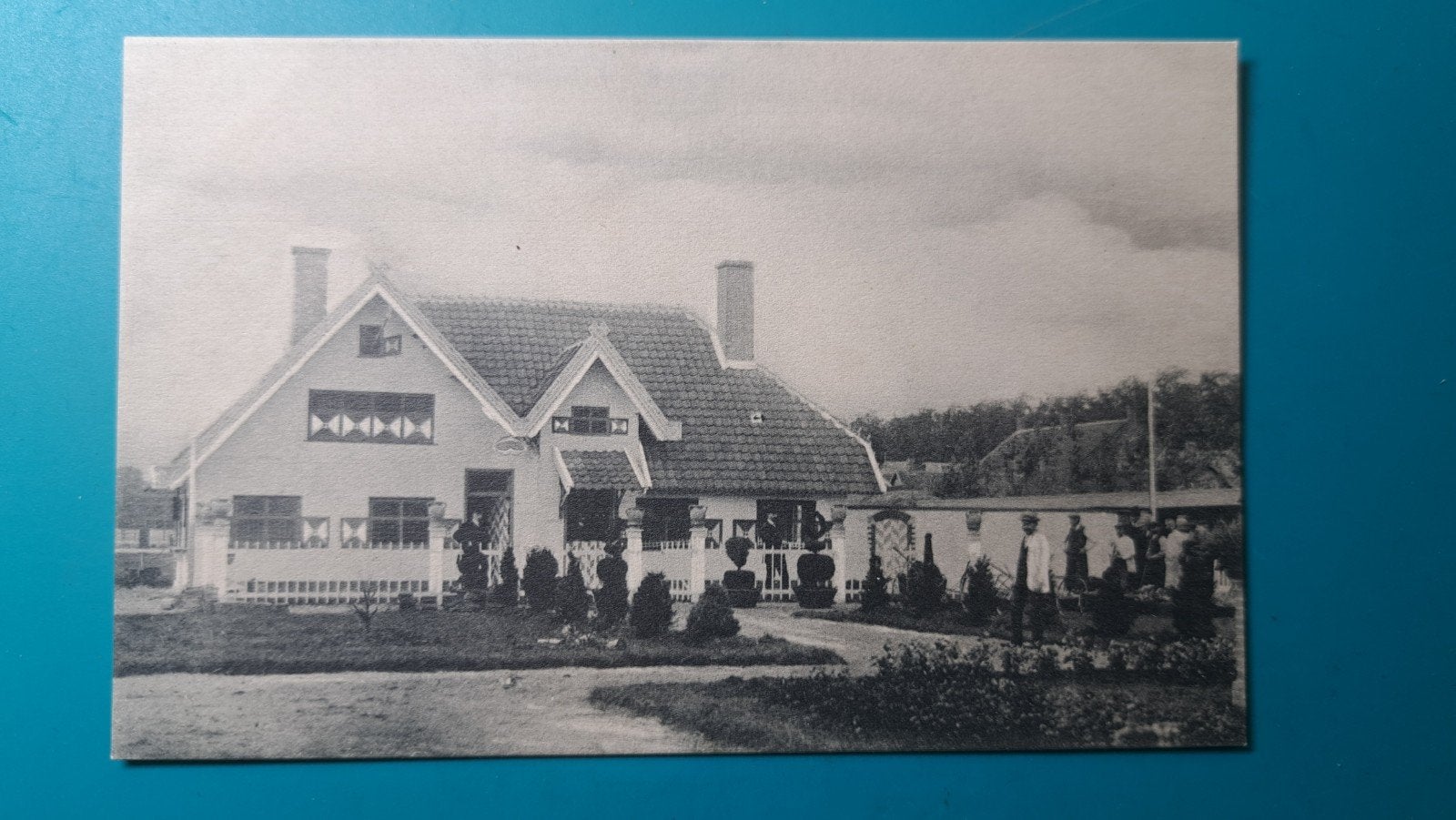 Waalwijk landbouwtentoonstelling 1910 , Engelsch landhuis, Ophalen of Verzenden, Voor 1920, Ongelopen, Noord-Brabant