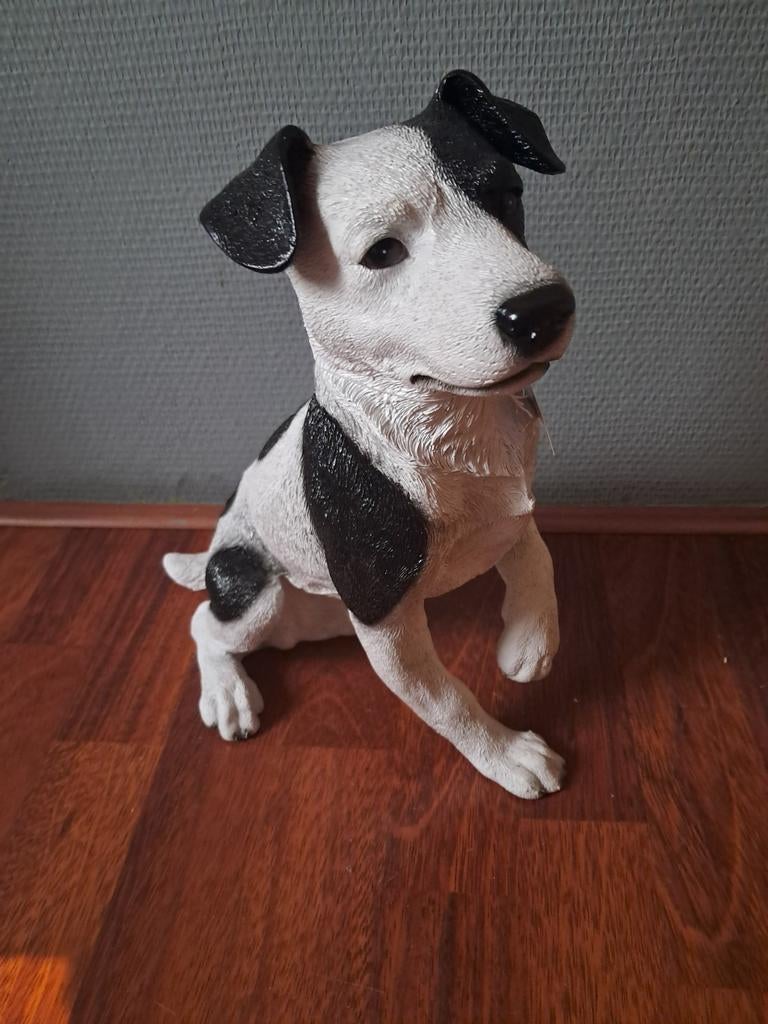 Mooi nieuw kwaliteits beeld van een jack russel te koop, Verzamelen, Ophalen of Verzenden, Nieuw, Dier