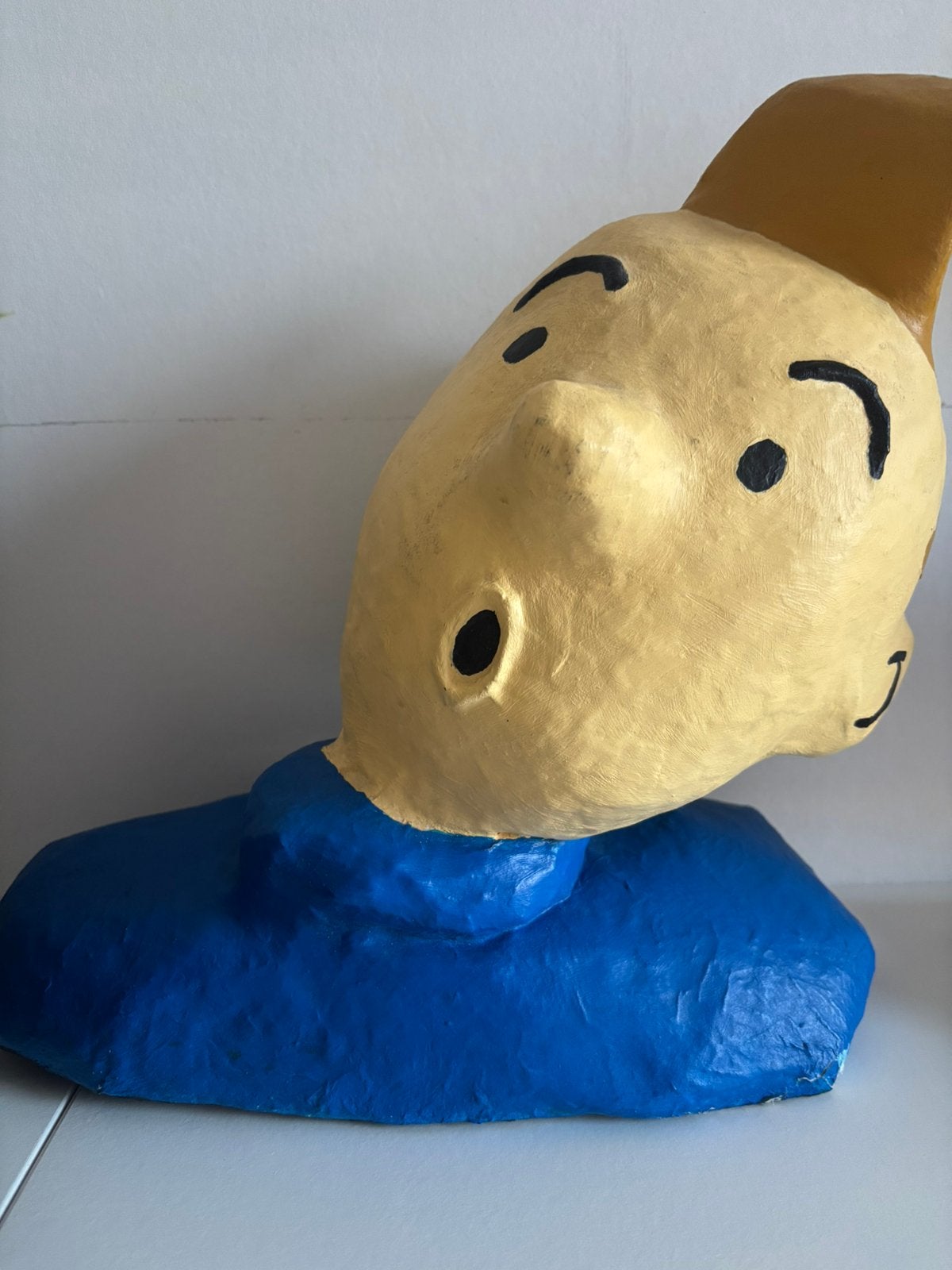 KUIFJE PAPIER MACHE, Ophalen of Verzenden, Zo goed als nieuw