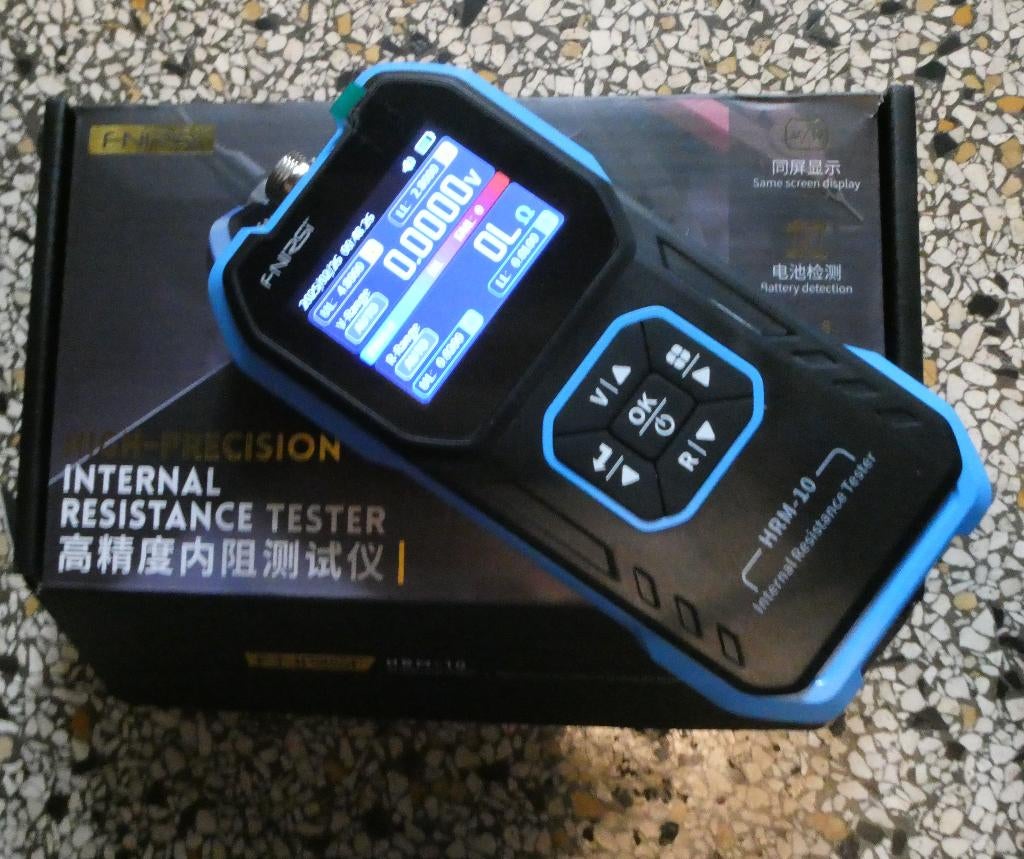 Nieuwe Fnirsi HRM-10 batterij weerstandmeter, Ophalen of Verzenden, Nieuw, Overige meters