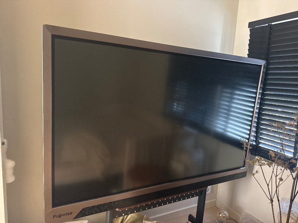 Prowise Digibord Touchscreen 75”, Gebruikt, 50 Hz, 100 cm of meer, Ophalen