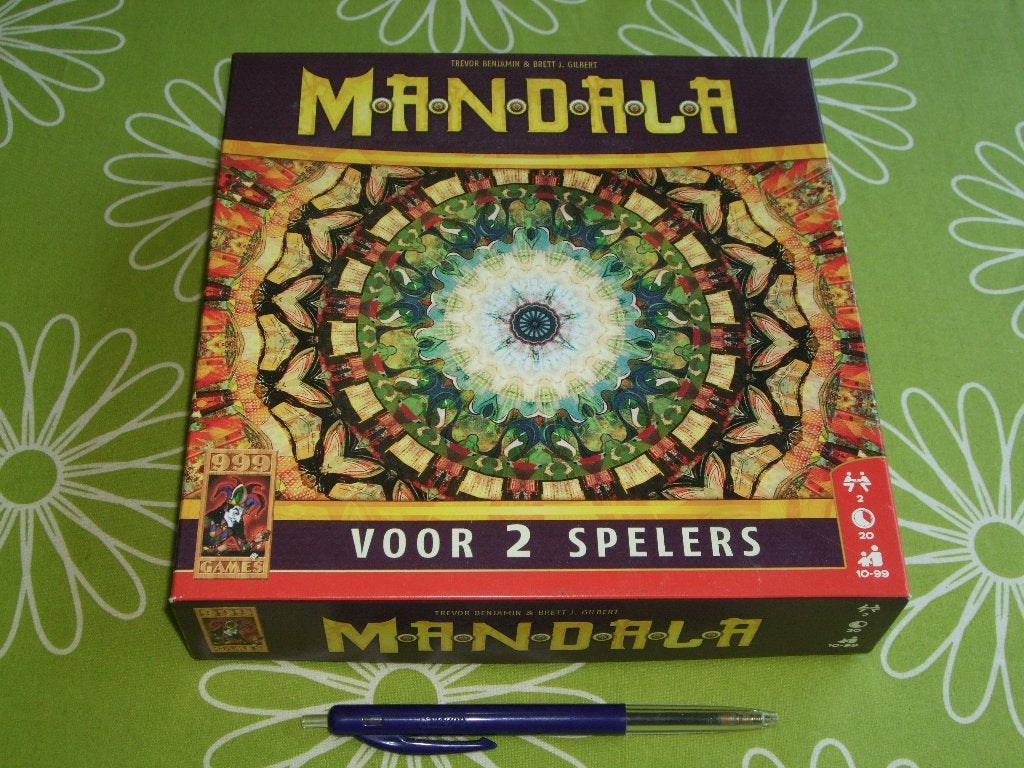 Mandala voor 2 spelers, Een of twee spelers, Ophalen of Verzenden, Zo goed als nieuw