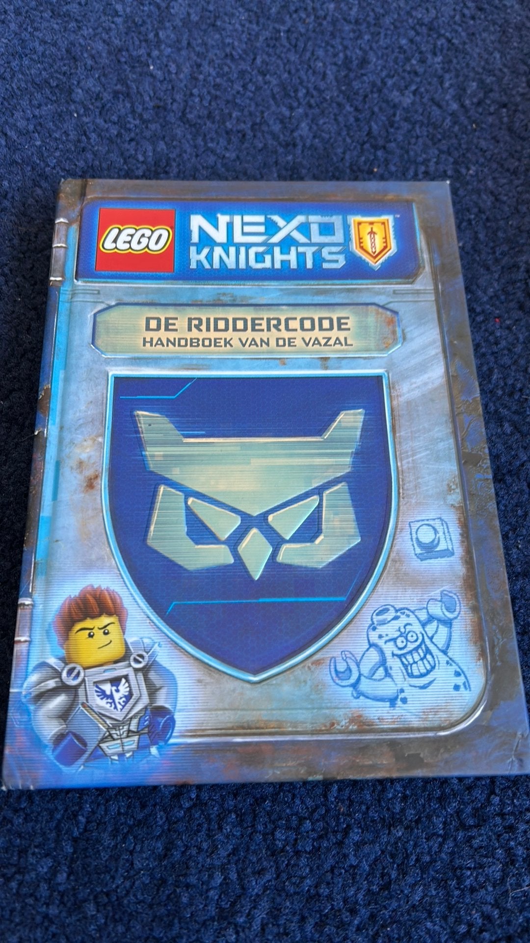 Lego Nexo Knights de riddercode handboek van de vazal, Boeken, Ophalen of Verzenden, Zo goed als nieuw