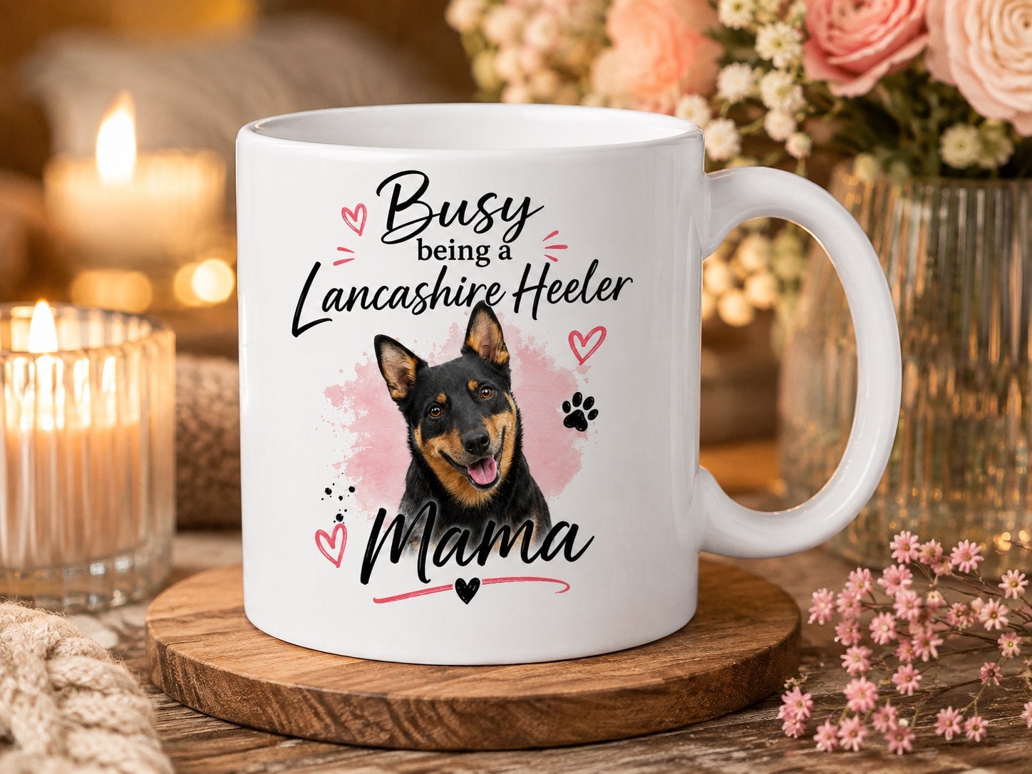 Busy being a Lancashire Heeler Mama - Mok, Ophalen of Verzenden, Nieuw