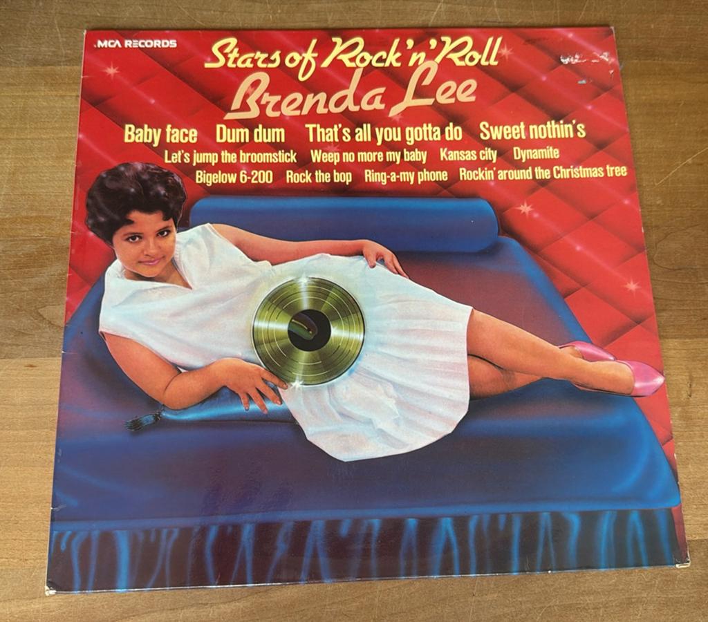 Stars of Rock ‘n Roll - Brenda Lee, Ophalen of Verzenden, Zo goed als nieuw, 12 inch