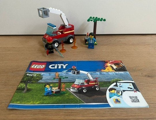 Gaaf Lego City 60212 set, barbecue brand blussen, City, Lego, Ophalen of Verzenden, Zo goed als nieuw