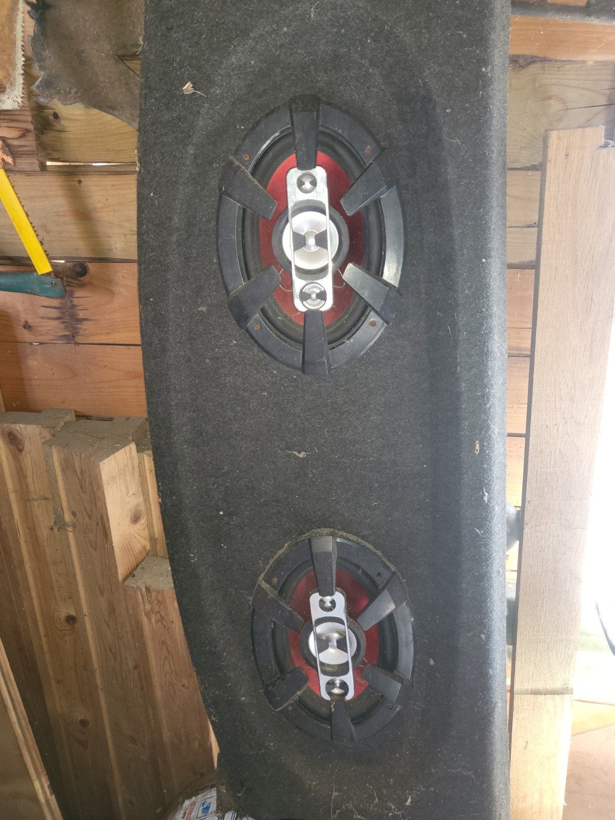 Speakers voor in de auto. € 20,-, Ophalen