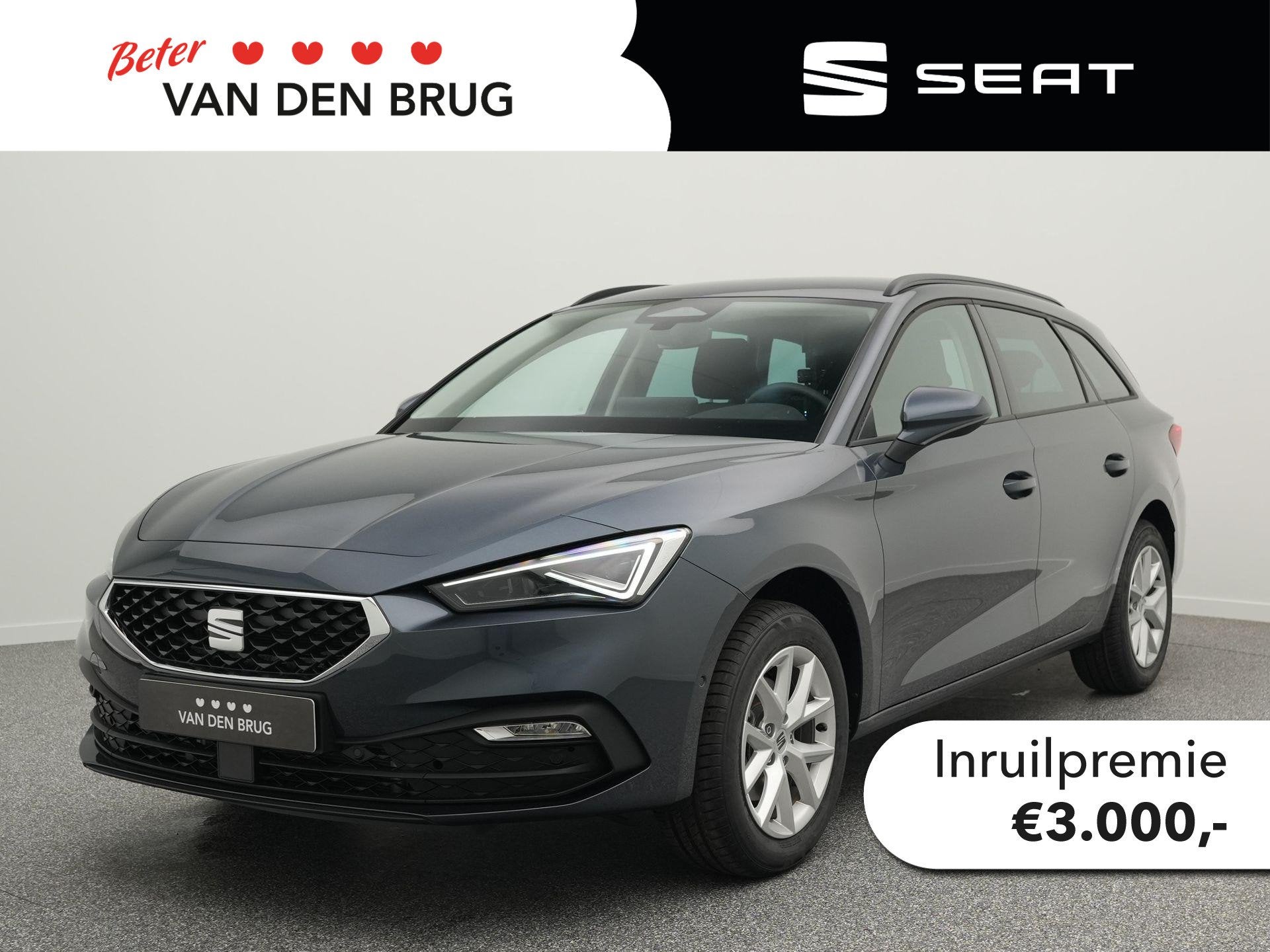 SEAT Leon Sportstourer 1.5 eTSI Style Business Intense | Lag, Auto's, Stof, 1498 cc, 4 cilinders, Leon