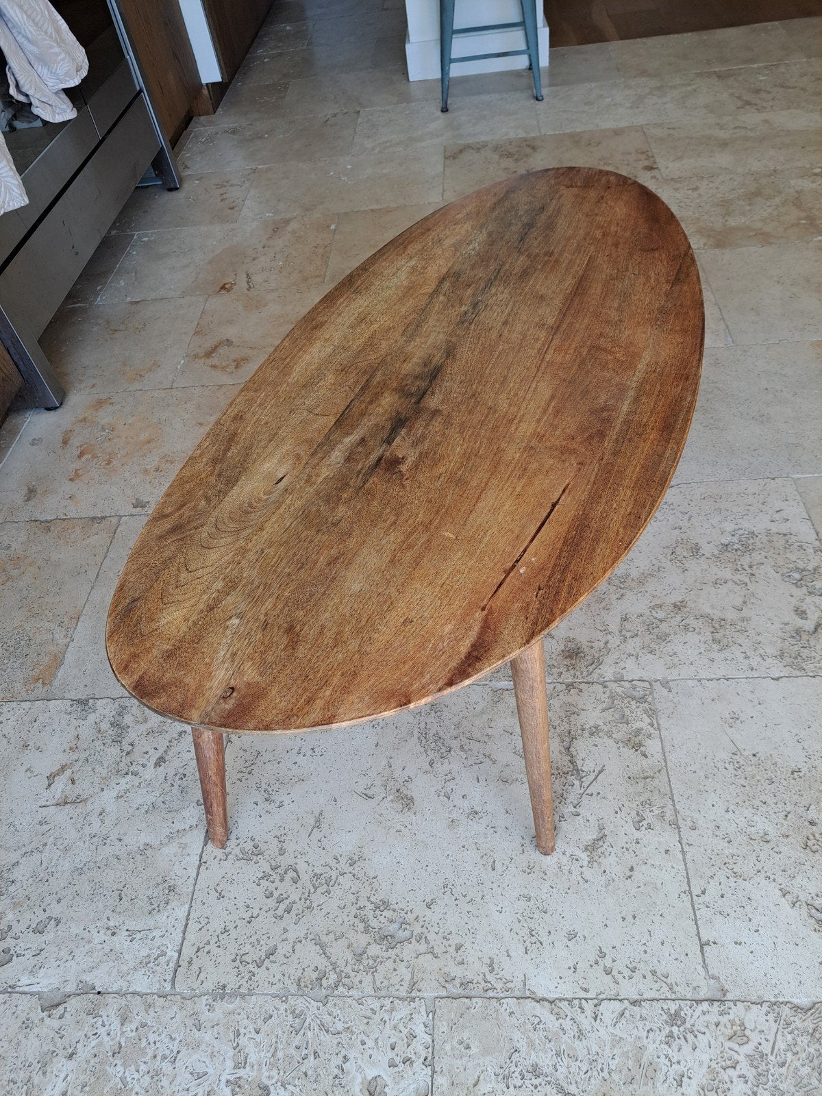 Deense salontafel van Zara Home, Huis en Inrichting, Ophalen, Deens, Scandinavisch, Modern, Gebruikt, 100 tot 150 cm
