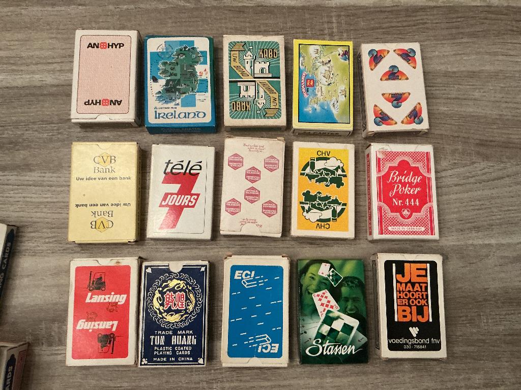 Verschillende kaartspellen, Ophalen of Verzenden, Gebruikt
