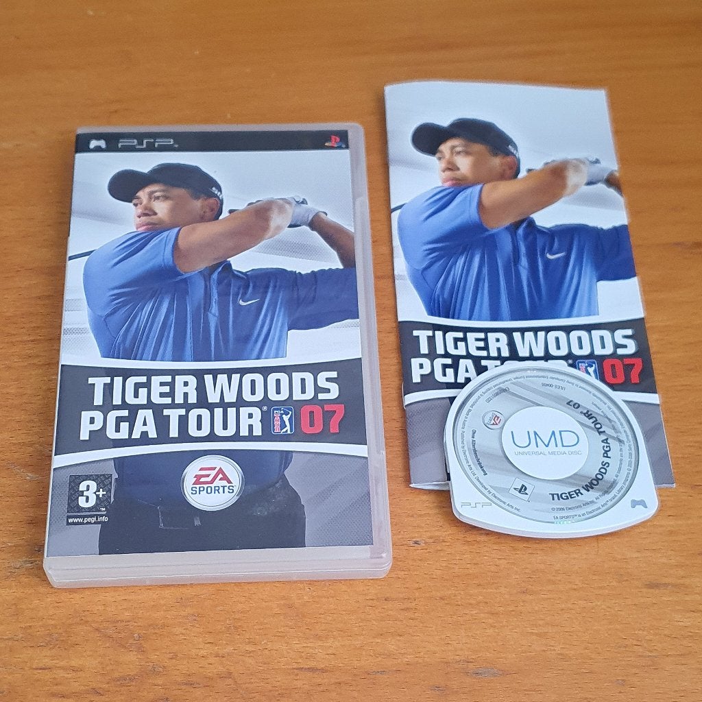 PSP | Tiger Woods PGA Tour 07, Gebruikt, 1 speler, Ophalen of Verzenden, Vanaf 3 jaar