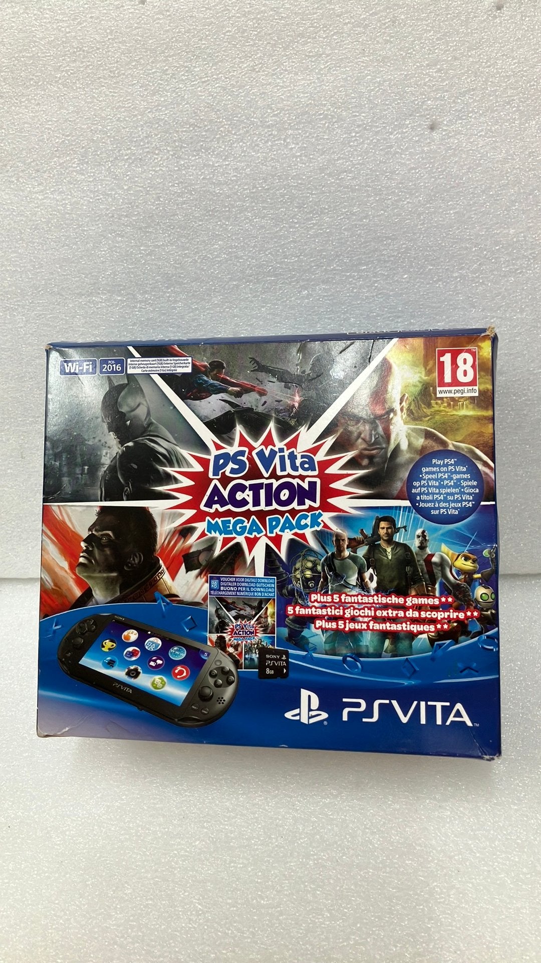 Sony PlayStation Vita Mega Pack - Zo goed als nieuw, Spelcomputers en Games, Spelcomputers | Sony PlayStation Vita, Ophalen of Verzenden