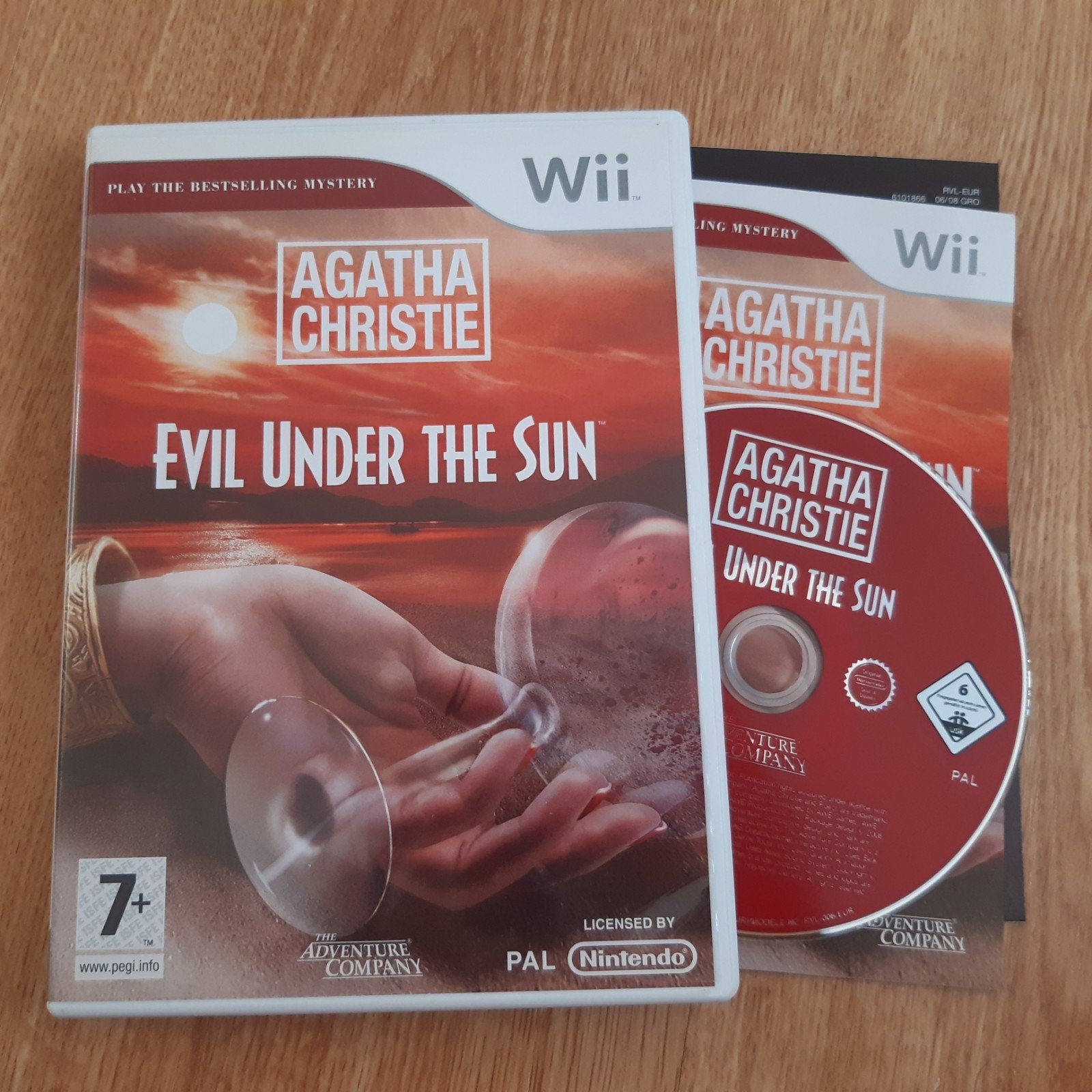 Agatha Christie Evil Under The Sun - Wii, Spelcomputers en Games, Games | Nintendo Wii, Puzzel en Educatief, 1 speler, Ophalen of Verzenden