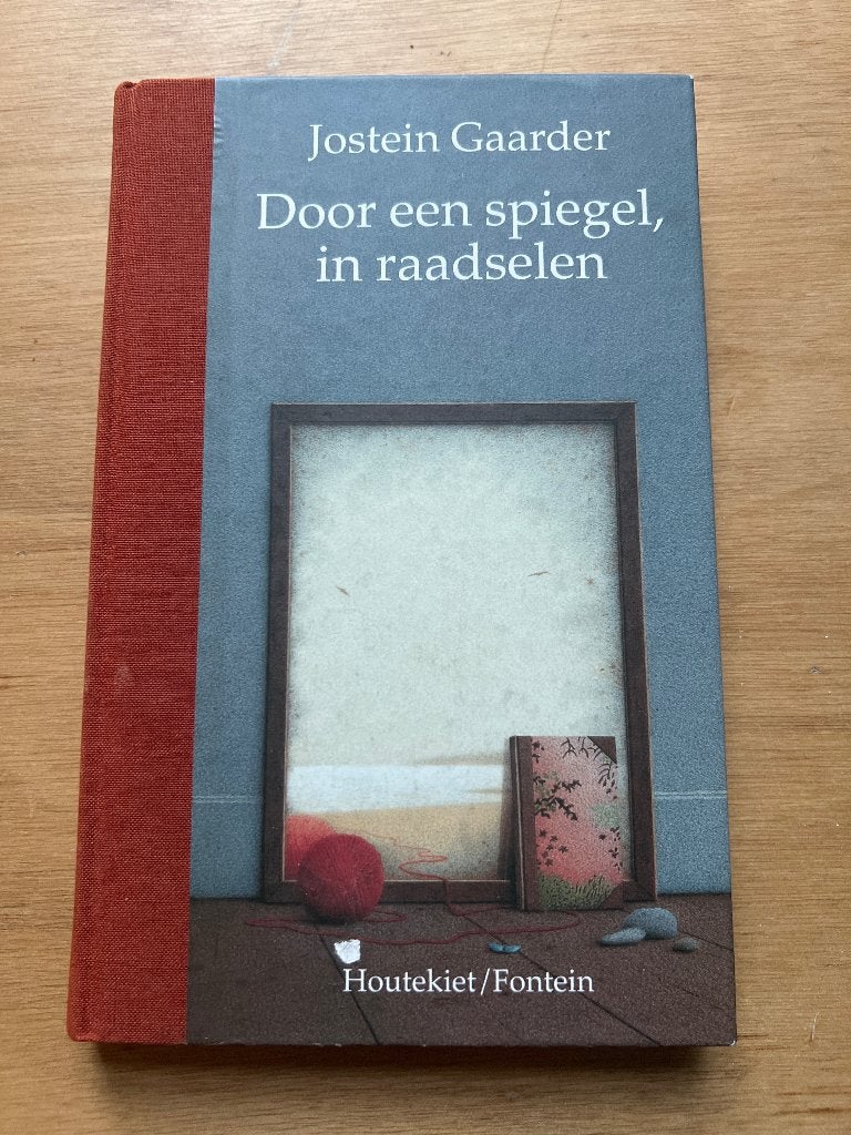 Jostein Gaarder - door een spiegel in raadselen, Ophalen of Verzenden, Nieuw