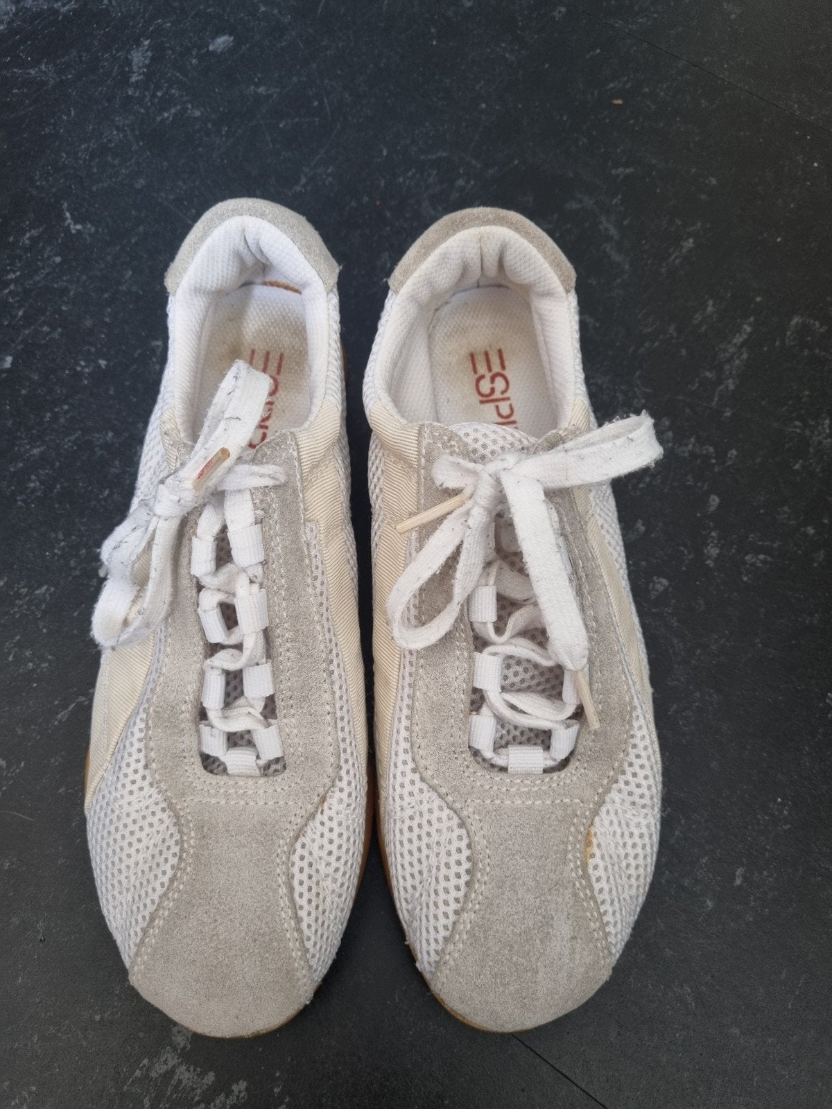 Esprit sneakers, maat 39, gedragen, Wit, Ophalen of Verzenden, Esprit, Sneakers of Gympen