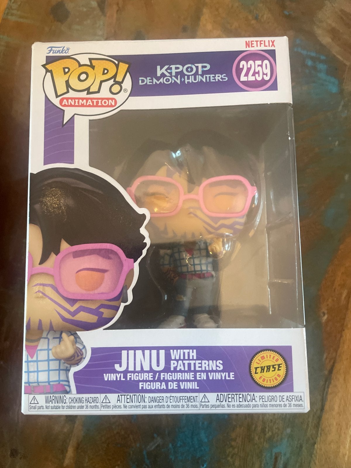 Funko Pop! KPOP Demon Hunters Jinu with Patterns #2259, Ophalen, Nieuw