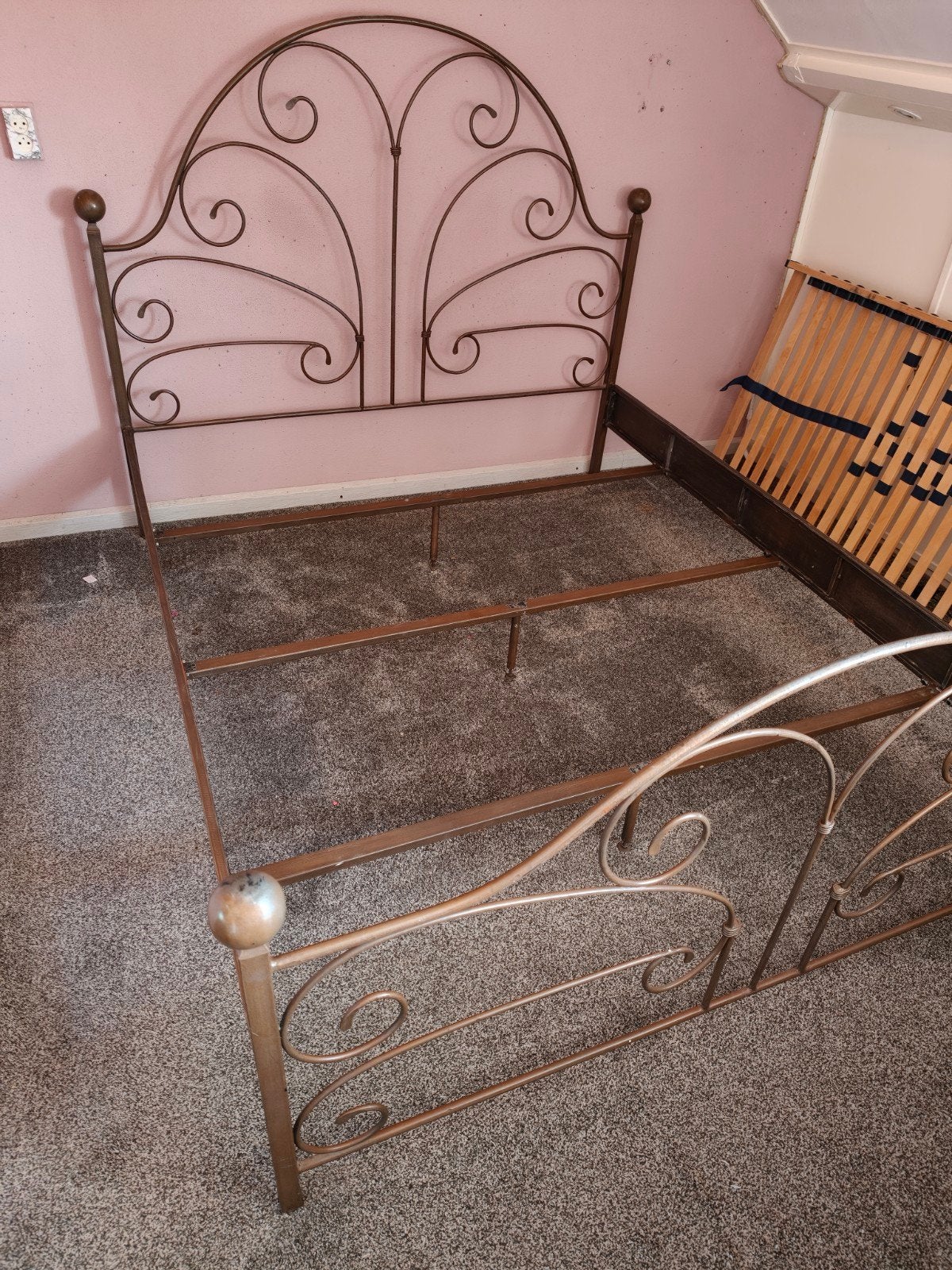 Mooie messing frame bed, Ophalen