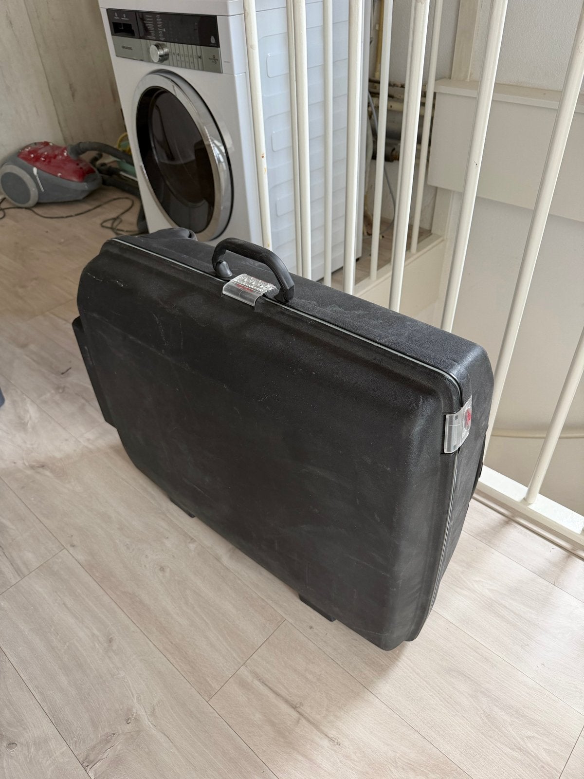 Samsonite Reiskoffer - Zwart, Stevig en Ruim, 30 cm of meer, Gebruikt, Zwart, 60 tot 80 cm