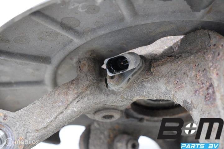 Wiellagerhuis + wiellager LV VW Golf 5 1K0407255T, Gebruikt