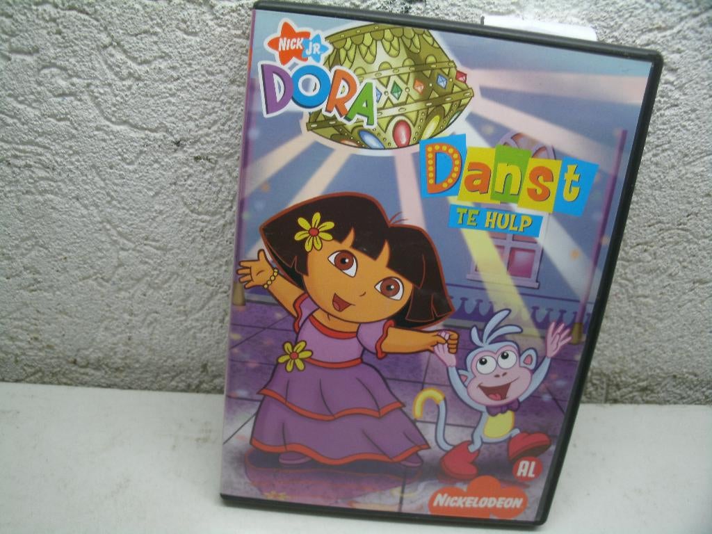 dvd 195k dora danst te hulp, Alle leeftijden, Ophalen of Verzenden, Zo goed als nieuw