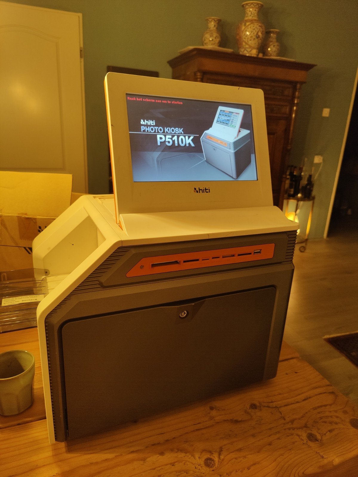Hiti P510 kiosk printer, Computers en Software, Printers, Ophalen, Gebruikt, Fotoprinter, Kleur printen