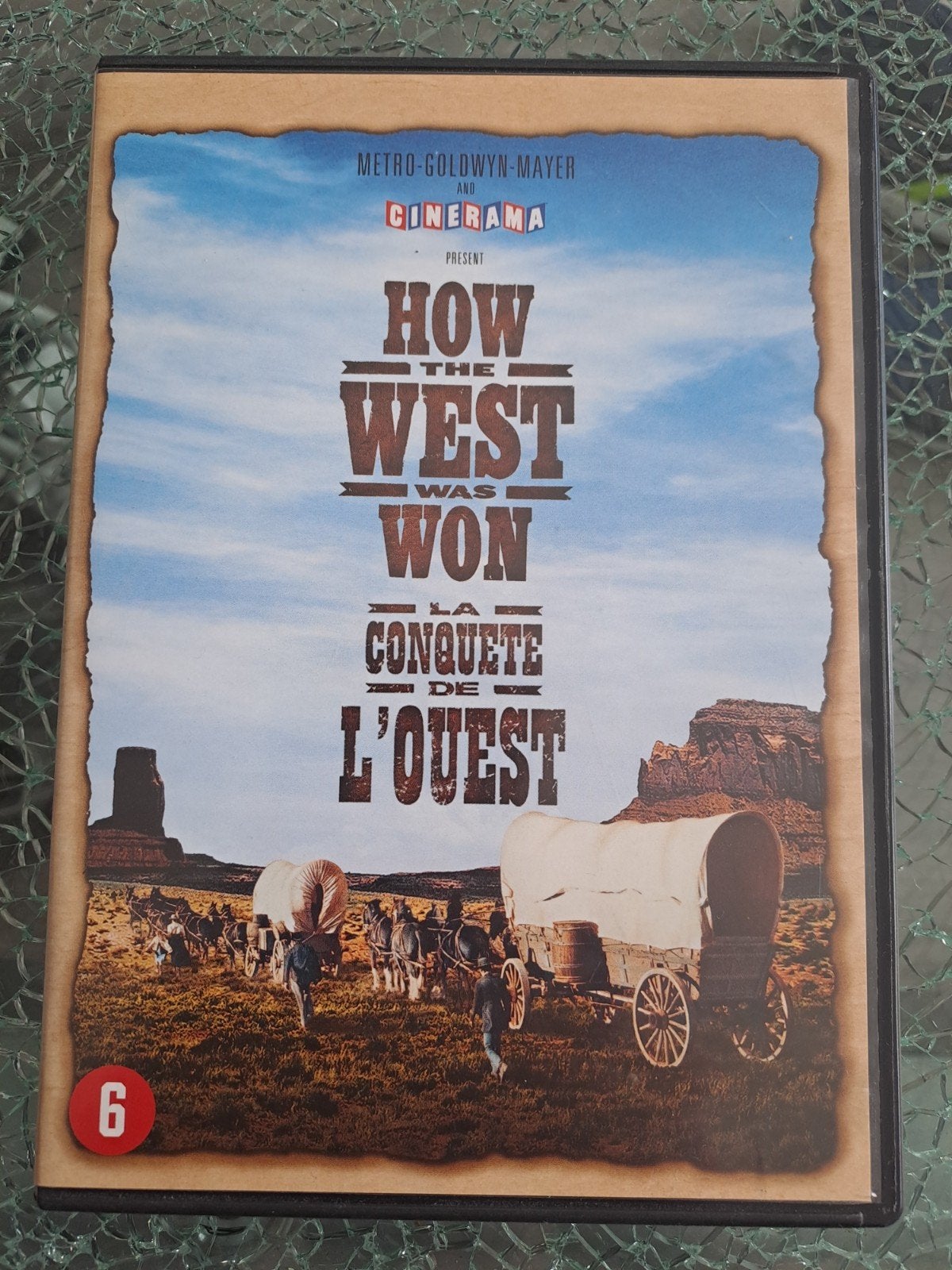 How the west was won (dvd), Ophalen of Verzenden, Zo goed als nieuw, Actie en Avontuur, Alle leeftijden