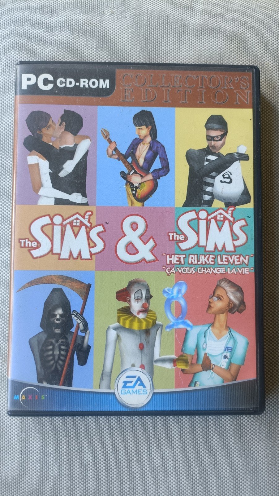 The Sims & Het Rijke Leven Collector's Edition PC CD-ROM, Gebruikt, 1 speler, Ophalen of Verzenden, Vanaf 3 jaar