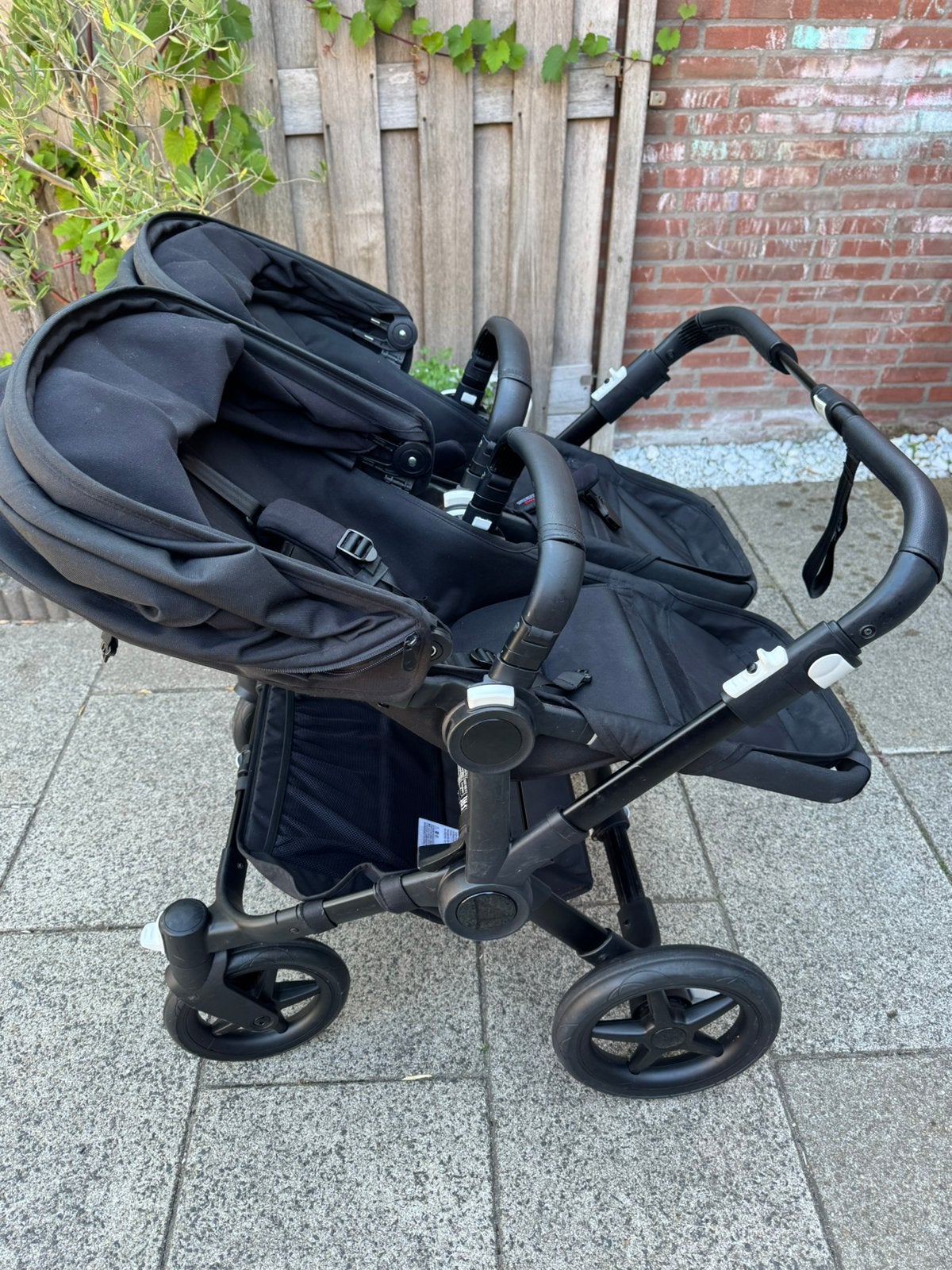 Bugaboo Donkey 5 Duo zwart, Ophalen, Zo goed als nieuw