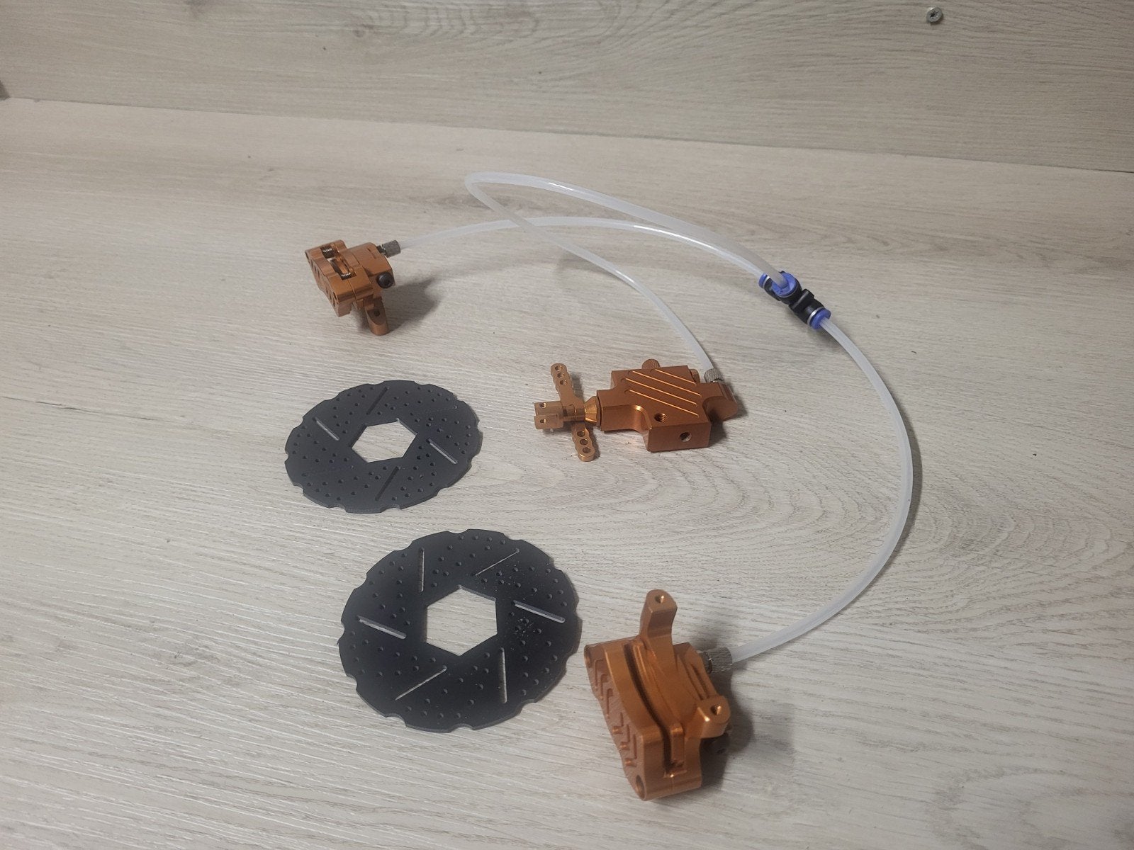 Nieiw hydraulische remsysteem voor hpi baja, Benzine, Ophalen of Verzenden, Zo goed als nieuw, Onderdeel