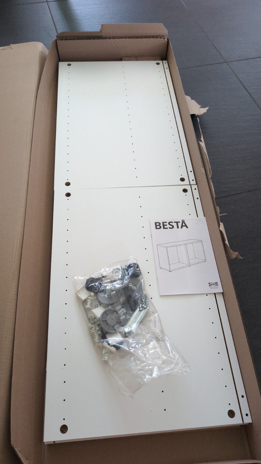 Ikea Besta kastje - Incompleet (zonder boven-/onderplaat), Ophalen, Nieuw