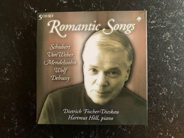 5CD set Romantic Songs - Lieder, Boxset, Ophalen of Verzenden, Zo goed als nieuw, Romantiek