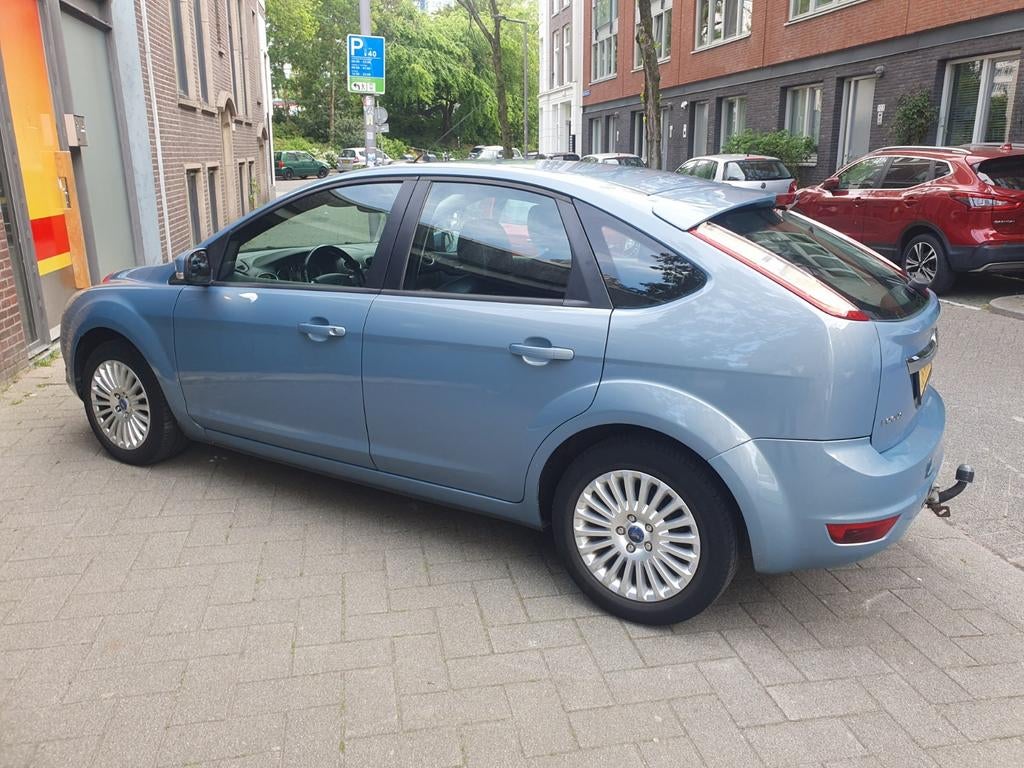 Ford Focus 1.6 74KW 5D 2008 Blauw, Auto's, 1596 cc, 15 km/l, 4 cilinders, Blauw