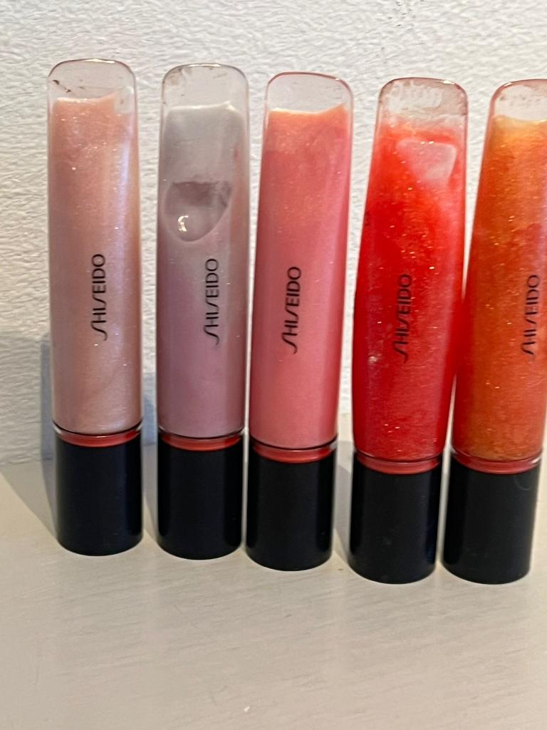 5 x Shiseido Shimmer Gel Gloss diverse kleuren, Nieuw, Ophalen of Verzenden, Make-up, Overige kleuren