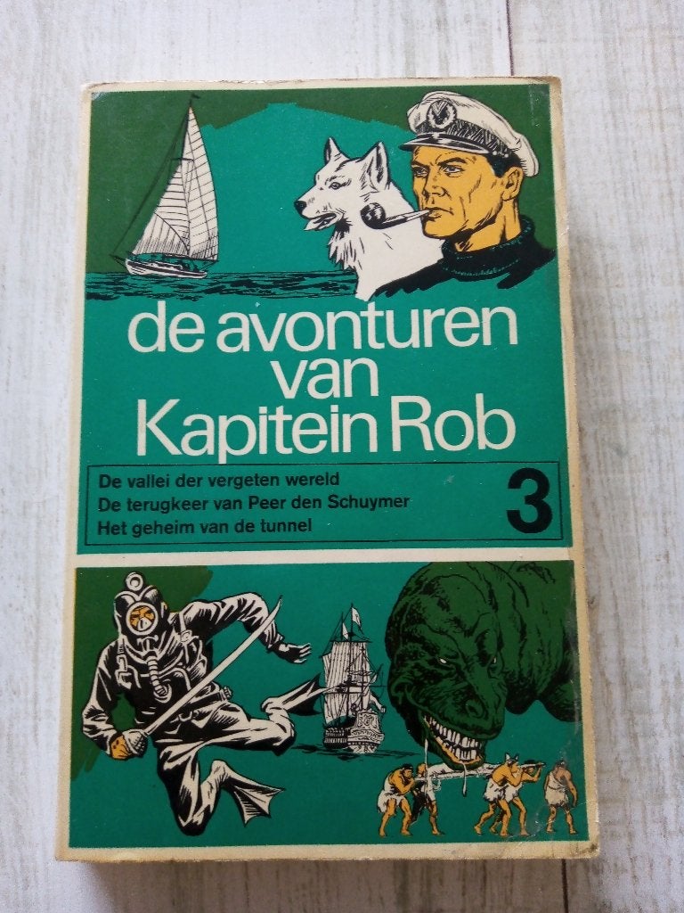 de avonturen van kapitein rob deel 3*1969*1ste druk/P.Kuhn, Boeken, Gelezen, Eén stripboek, Ophalen of Verzenden, Pieter Kuhn