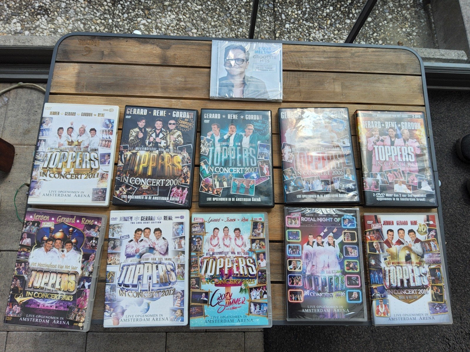 Toppers concert DVD Collectie (2006-2016) + Guus Meeuwis cd, Cd's en Dvd's, Dvd's | Muziek en Concerten, Alle leeftijden, Zo goed als nieuw