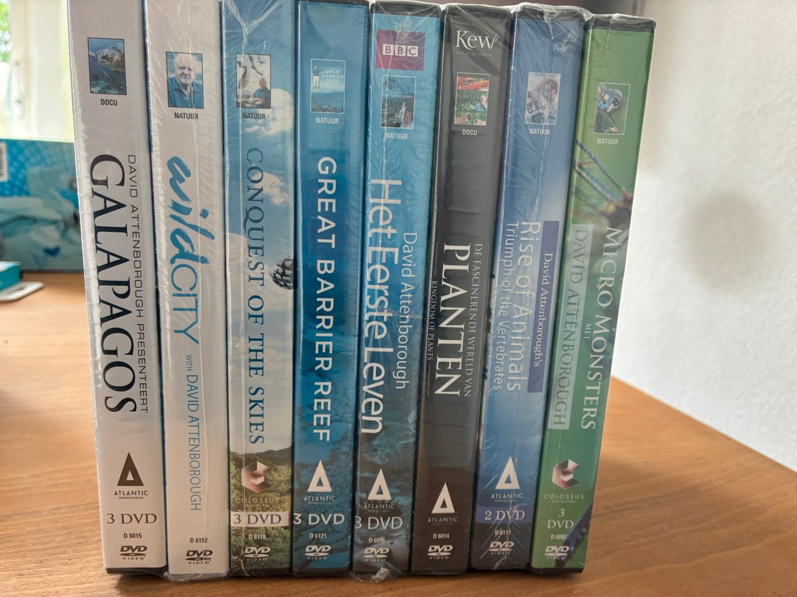 DVD Box David Attenborough nieuw 15 dvd’s, Alle leeftijden, Ophalen of Verzenden, Zo goed als nieuw