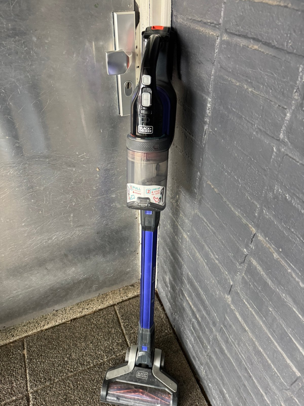 Black+Decker Steelstofzuiger - Draadloos en Krachtig, Witgoed en Apparatuur, Stofzuigers, Ophalen, Overige merken, Draadloos, Zo goed als nieuw